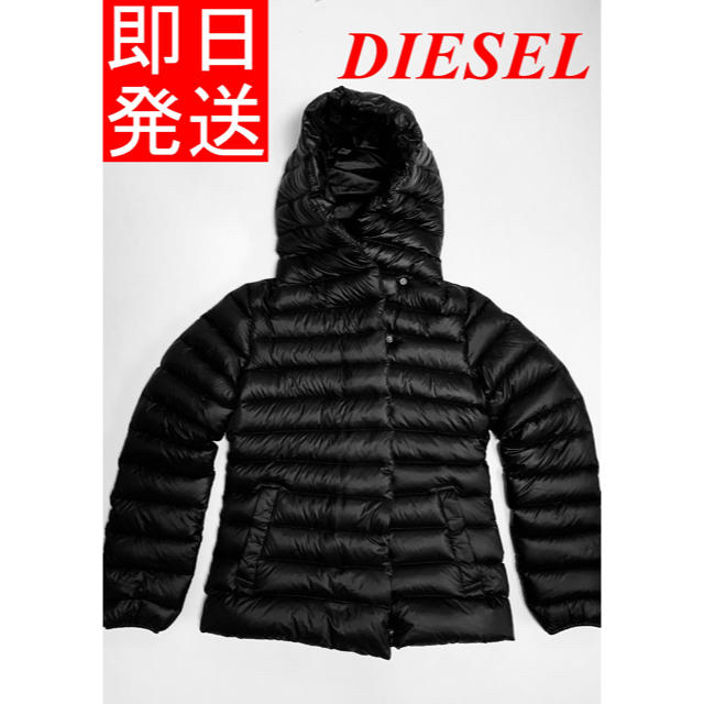 新品　DIESEL ダウンジャケット ブラック　レディース　サイズXS