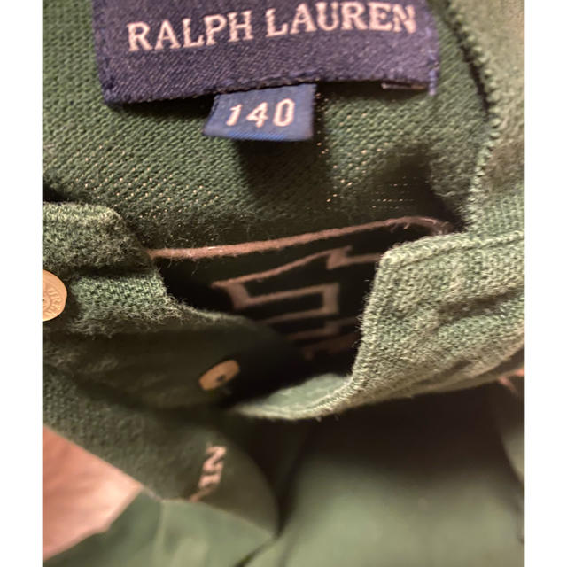 POLO RALPH LAUREN(ポロラルフローレン)のラルフローレン ポロシャツ  140センチ 子供用 キッズ/ベビー/マタニティのキッズ服男の子用(90cm~)(Tシャツ/カットソー)の商品写真