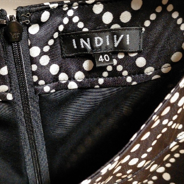 INDIVI(インディヴィ)のインディヴィ INDIVI ワンピース レディースのワンピース(ひざ丈ワンピース)の商品写真