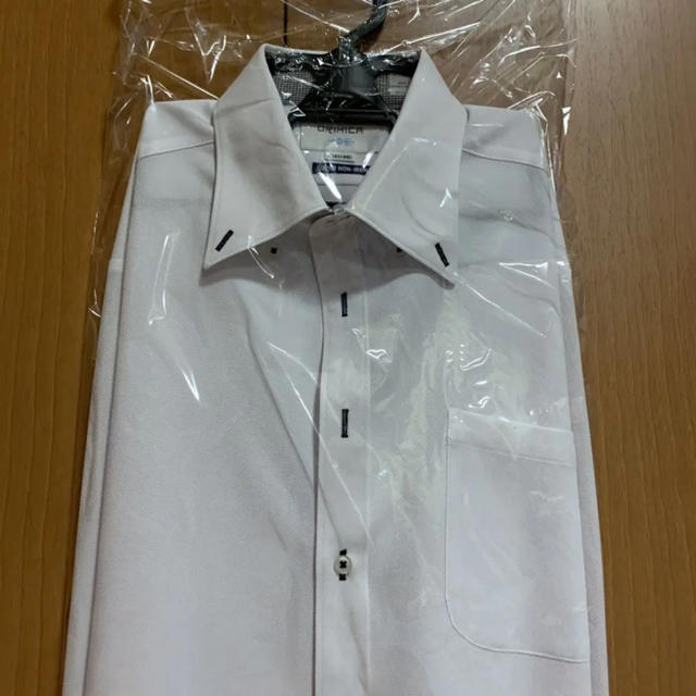 ORIHICA(オリヒカ)のORIHICAオリヒカスーパーノンアイロン シャツ 白 L 長袖 メンズのトップス(シャツ)の商品写真