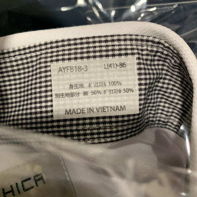ORIHICA(オリヒカ)のORIHICAオリヒカスーパーノンアイロン シャツ 白 L 長袖 メンズのトップス(シャツ)の商品写真