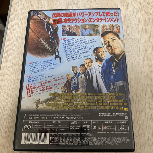 SONY(ソニー)のTHE Longest Yard ロンゲスト・ヤード エンタメ/ホビーのDVD/ブルーレイ(外国映画)の商品写真