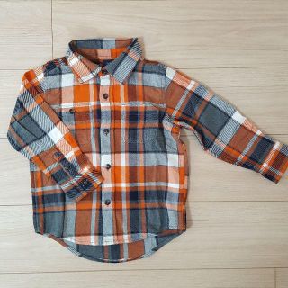 ギャップキッズ(GAP Kids)の※たなへい様専用【美品】＊GAP＊長袖 チェック シャツ 100cm(ブラウス)