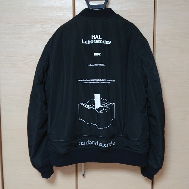 UNDERCOVER(アンダーカバー)の美中古 UNDERCOVER 18AW リバーシブル MA-1 ブラック 3 メンズのジャケット/アウター(フライトジャケット)の商品写真