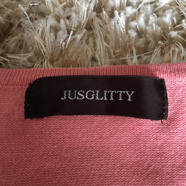 JUSGLITTY(ジャスグリッティー)のジャスグリッティ♡フラワー カーディガン レディースのトップス(カーディガン)の商品写真