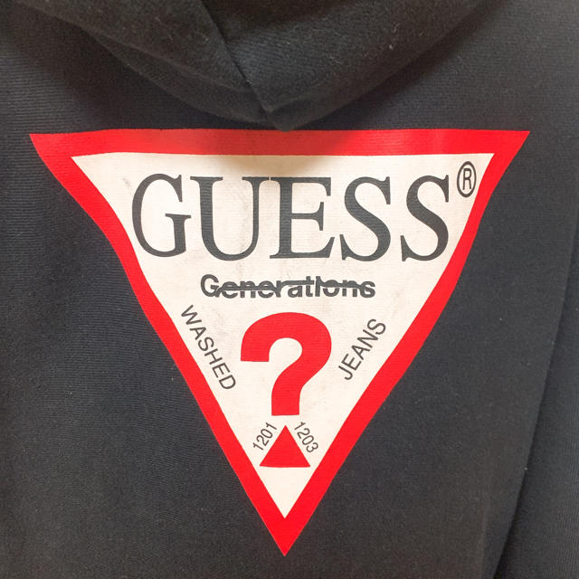 GUESS×GENERATIONS ロゴパーカー