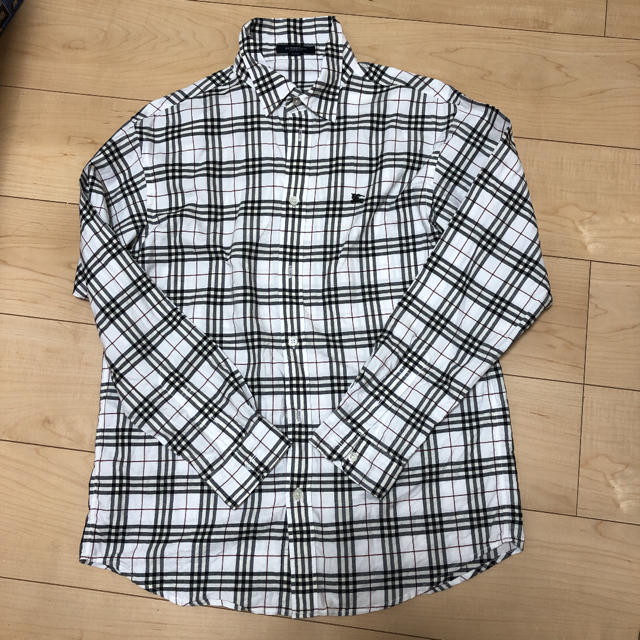 BURBERRY(バーバリー)のバーバリー　チェックシャツ キッズ/ベビー/マタニティのキッズ服男の子用(90cm~)(ブラウス)の商品写真