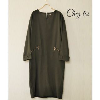 シェトワ(Chez toi)の◆新品タグ付◆シェトワ☆ワンピース sizeM(ひざ丈ワンピース)