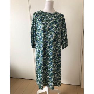 ニーム(NIMES)の新品　NIMES LIBERTY バックリボンワンピース(ひざ丈ワンピース)