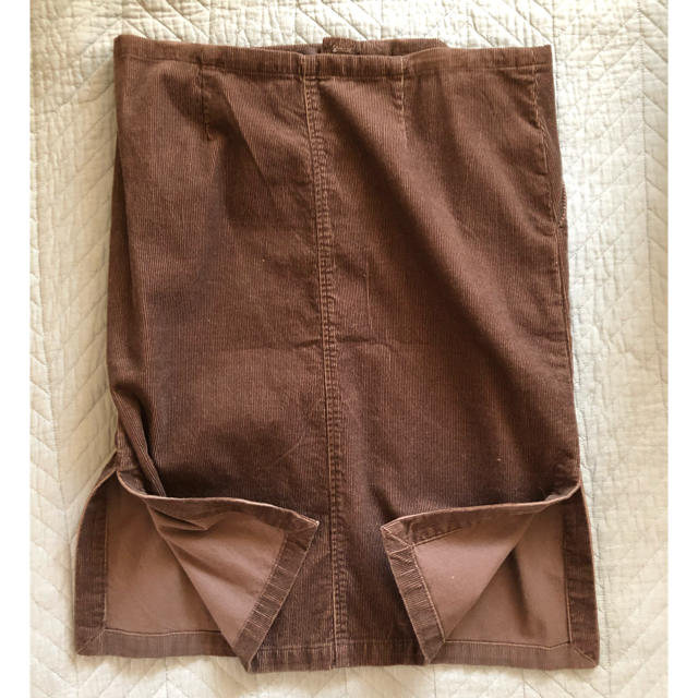 MUJI (無印良品)(ムジルシリョウヒン)の無印　コーデュロイ　膝丈スカート レディースのスカート(ひざ丈スカート)の商品写真