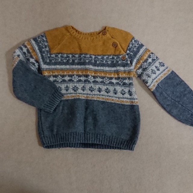 PETIT BATEAU(プチバトー)のネクスト ニット キッズ/ベビー/マタニティのキッズ服男の子用(90cm~)(ニット)の商品写真