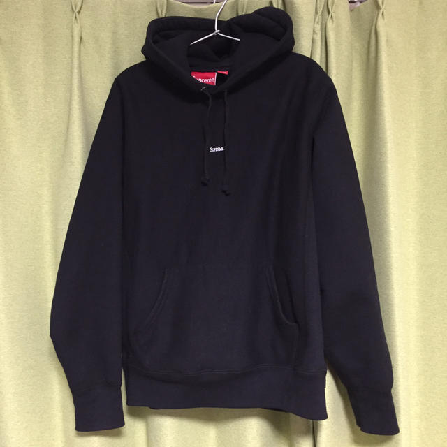 Supreme micro logo hooded sweatshirt S - パーカー