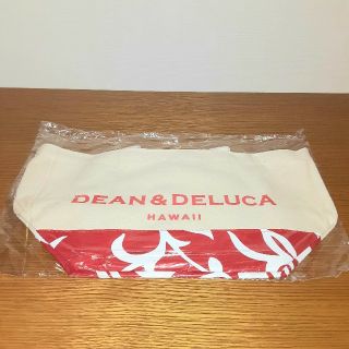 ディーンアンドデルーカ(DEAN & DELUCA)のDEAN＆DELUCA トートバッグ HAWAII限定 ハイビスカス柄　人気の赤(トートバッグ)