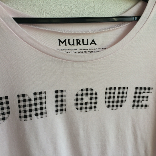 MURUA(ムルーア)のMURUA Tシャツ  美品 レディースのトップス(Tシャツ(半袖/袖なし))の商品写真