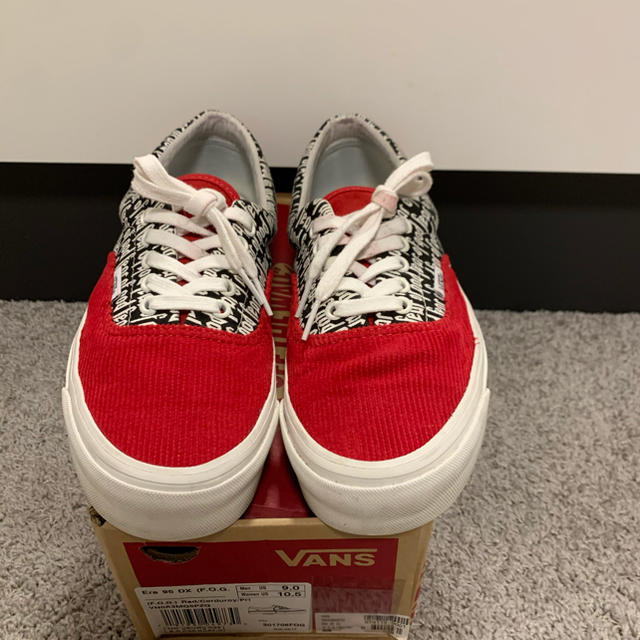 fearofgod vans 27cm