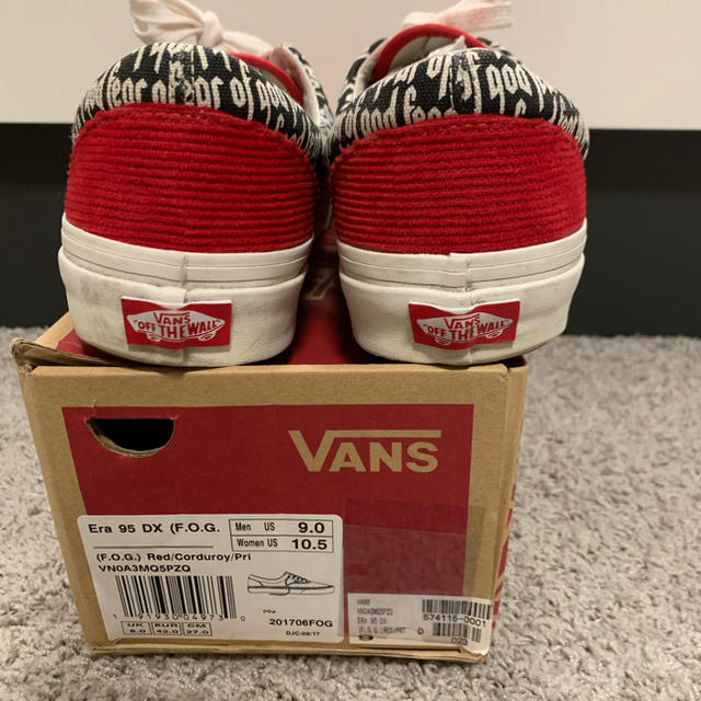VANS Fear Of God Era 95 27 cm FOG バンズ エラ | www.innoveering.net