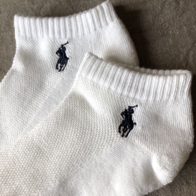 POLO RALPH LAUREN(ポロラルフローレン)のポロラルフローレン　レディースソックス　靴下　2足組 レディースのレッグウェア(ソックス)の商品写真