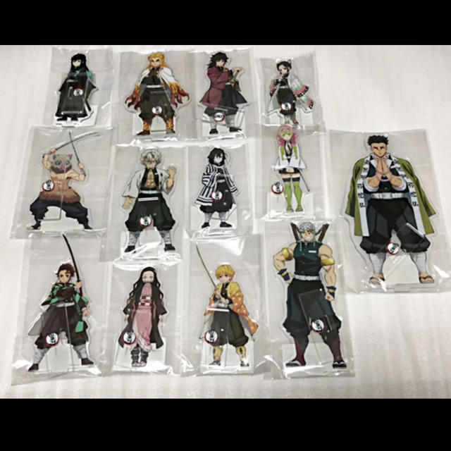 鬼滅の刃 アクリルスタンド 全集中展 ufotable 13種 フルコンプ - その他