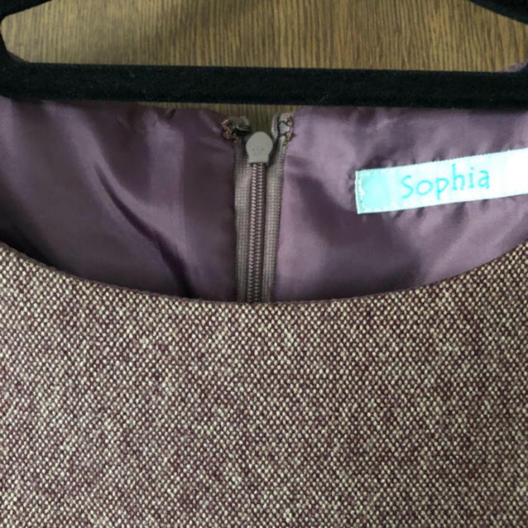 美品 sophia ワンピース レディースのワンピース(ひざ丈ワンピース)の商品写真