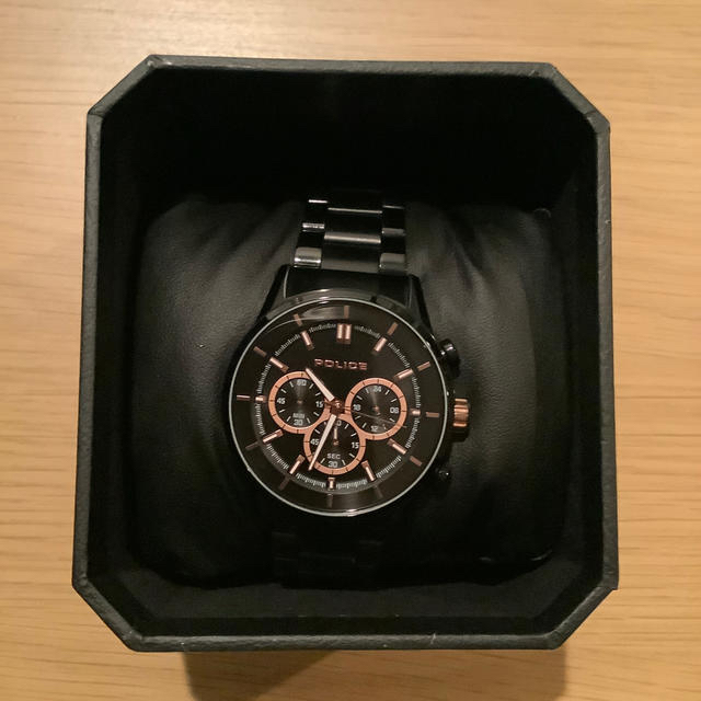 POLICE(ポリス)のpolice 時計　クロノグラフ メンズの時計(腕時計(アナログ))の商品写真