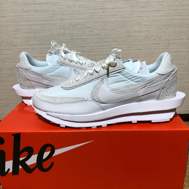 Nike LD Waffle Sacai White Nylon 30cm靴/シューズ