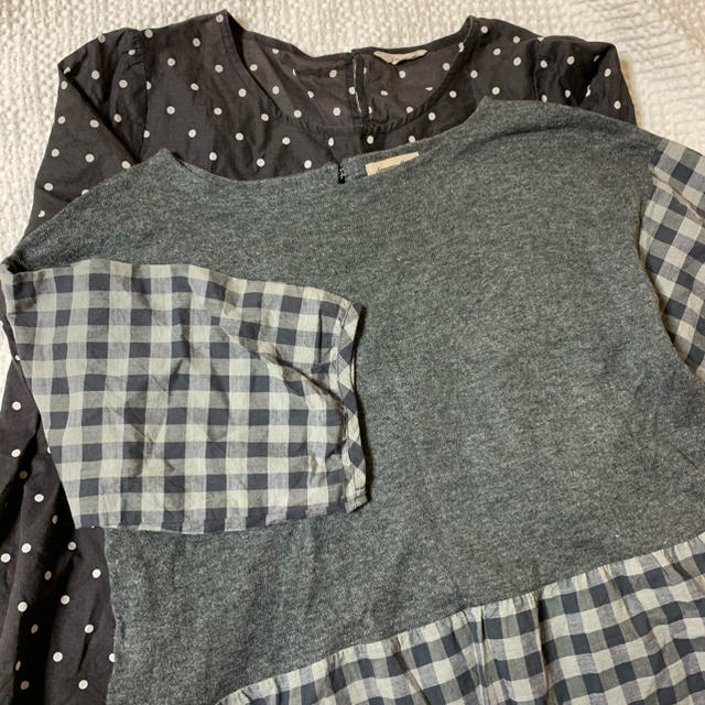 SM2(サマンサモスモス)の未使用と、数度使用のシャツ 2枚セット レディースのトップス(カットソー(長袖/七分))の商品写真