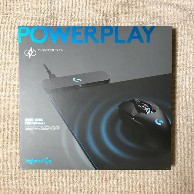 【売約済】Logicool G ゲーミングマウスパット POWERPLAY