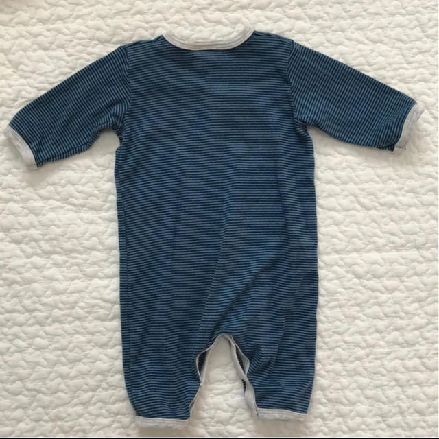 PETIT BATEAU(プチバトー)のプチバトー 男の子ロンパース 60cm 3m キッズ/ベビー/マタニティのベビー服(~85cm)(ロンパース)の商品写真