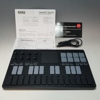 コルグ(KORG)のKORG(コルグ) nanoKEY Studio MIDIキーボード(MIDIコントローラー)