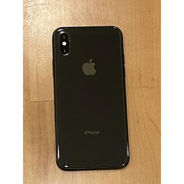 iPhone(アイフォーン)のiPhone Xs 256GB【スペースグレー】 スマホ/家電/カメラのスマートフォン/携帯電話(スマートフォン本体)の商品写真