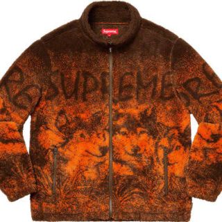 シュプリーム(Supreme)のSupreme Wolf Fleece Jacket(ブルゾン)