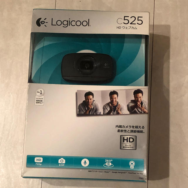 新品未開封　Logicool HDウェブカム　c525