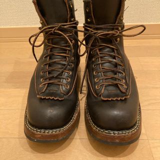 ウエスコ(Wesco)のホワイツブーツ　8 1/2 E カスタムオーダー(ブーツ)