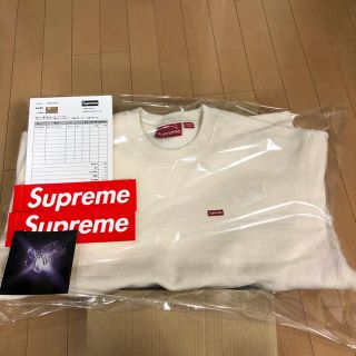 シュプリーム(Supreme)のSupreme   Small Box Crewneck Natural(スウェット)