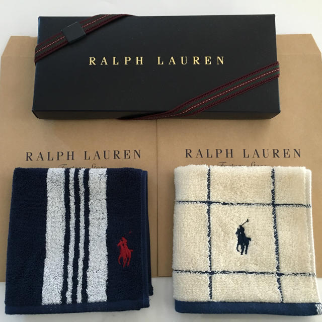 Ralph Lauren(ラルフローレン)のセール♪ギフト♡ラルフ タオルハンカチ メンズのファッション小物(ハンカチ/ポケットチーフ)の商品写真