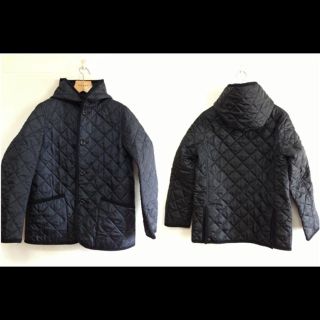 スモックショップ(THE SMOCK SHOP)のスモックショップTHE SMOCK SHOPmensキルティングジャケット紺L1(ナイロンジャケット)