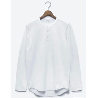 プラステ(PLST)の新品★PLST★スラブワッフルヘンリーネック長袖カットソー ★Men(Tシャツ/カットソー(七分/長袖))