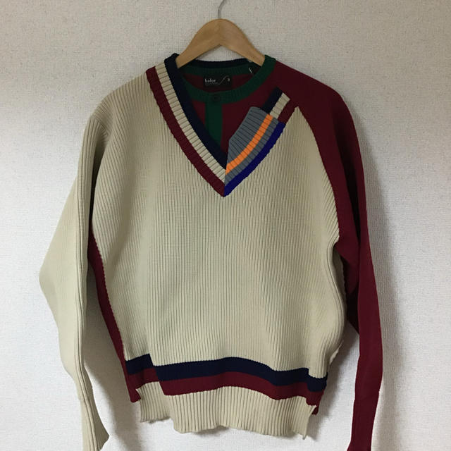 新しいスタイル 美品20SS kolorカラー エステルヤーン ドッキング