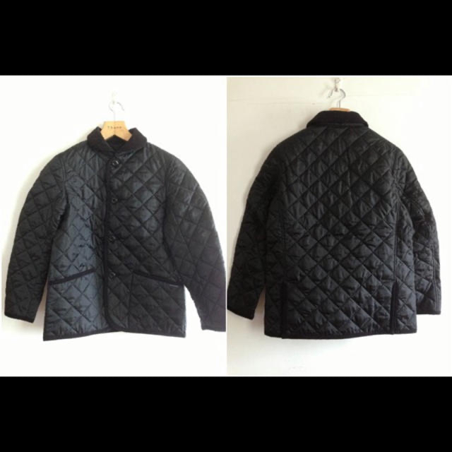 THE SMOCK SHOP(スモックショップ)の訳有スモックショップTHE SMOCK SHOPキルティングジャケット黒L2 メンズのジャケット/アウター(ナイロンジャケット)の商品写真