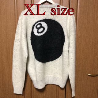 ステューシー(STUSSY)の（希少）Stussy 8 Ball Mohair Sweater size XL(ニット/セーター)