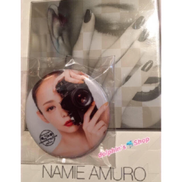 レア⭐️新品⭐️安室奈美恵 25周年 沖縄 限定 缶バッチ ガチャ カメラ ...