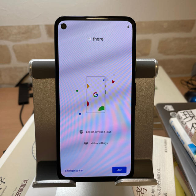 pixel4a  美品 スマホ/家電/カメラのスマートフォン/携帯電話(スマートフォン本体)の商品写真