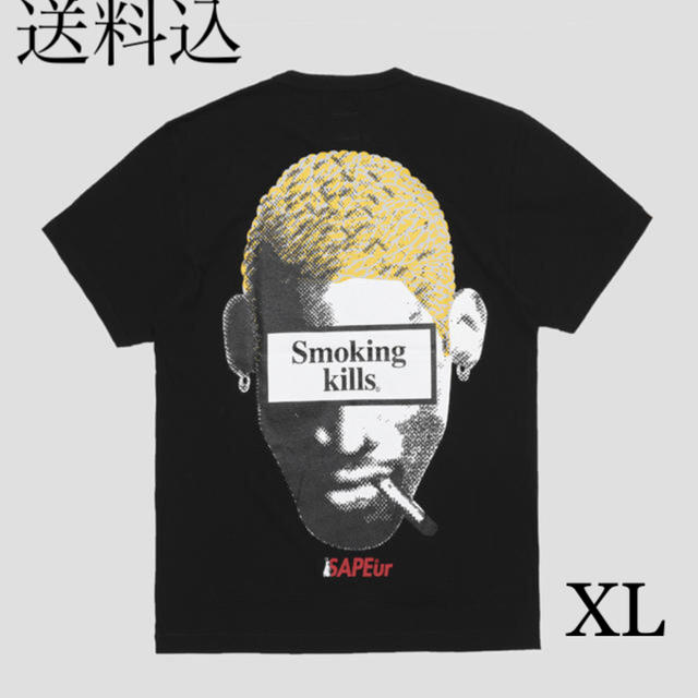 FR2×SAPEur Smoking kills HEAD T-shirt XL