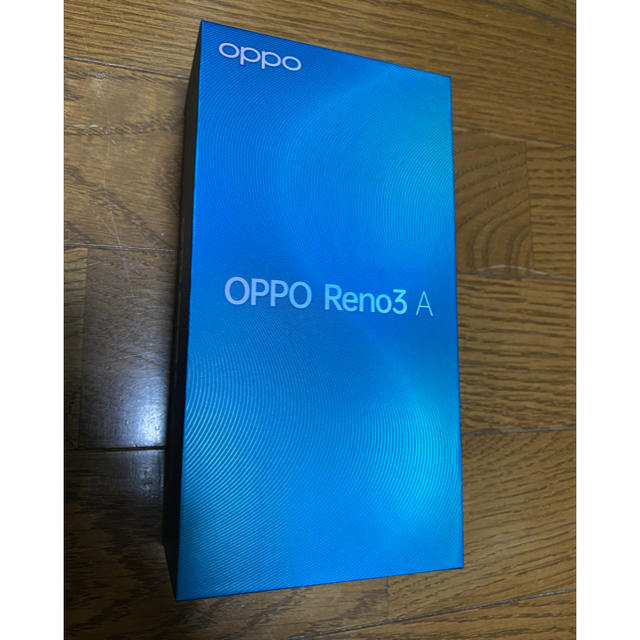 ANDROID(アンドロイド)のOPPO Reno3 A ホワイト　新品未使用品 スマホ/家電/カメラのスマートフォン/携帯電話(スマートフォン本体)の商品写真