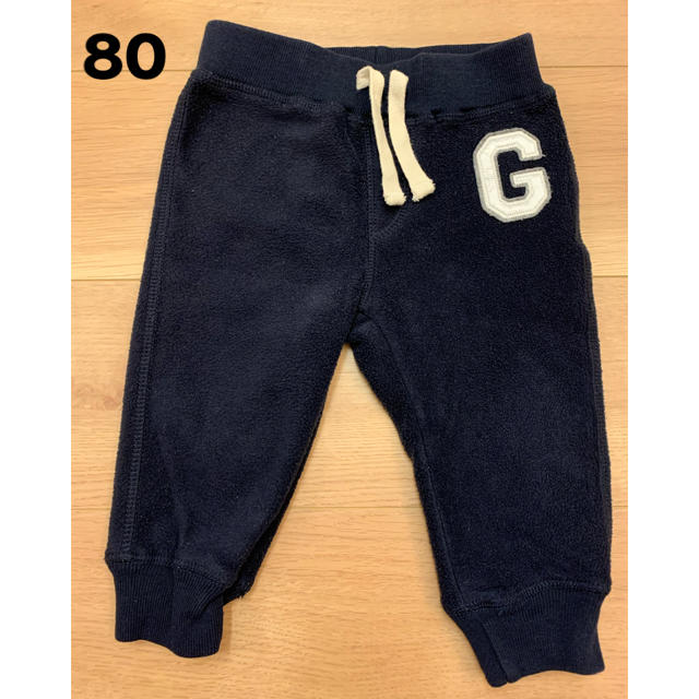 babyGAP(ベビーギャップ)のbaby Gap   フリースパンツ　裏起毛つき　80 キッズ/ベビー/マタニティのベビー服(~85cm)(パンツ)の商品写真