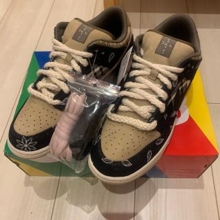 ナイキ(NIKE)の27.5cm TRAVIS SCOTT × NIKE SB DUNK LOW(スニーカー)