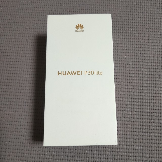 ANDROID(アンドロイド)のHuawei P30 lite ミッドナイトブラック ワイモバイル 未使用品 スマホ/家電/カメラのスマートフォン/携帯電話(スマートフォン本体)の商品写真