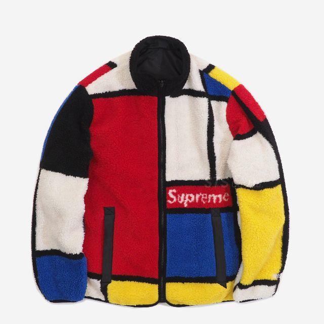 SUPREME Reversible Colorblocked Fleece - ブルゾン