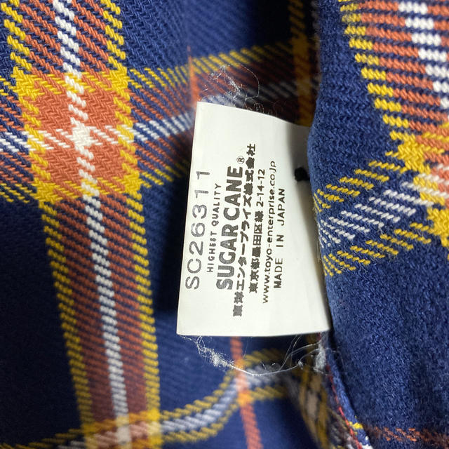 Sugar Cane(シュガーケーン)のsugar cane チェックネルシャツ　長袖 メンズのトップス(シャツ)の商品写真