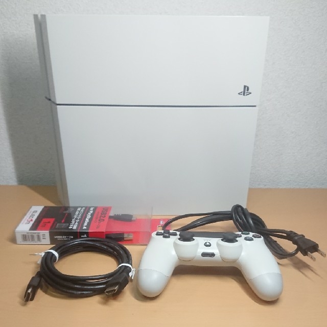 PS4 本体 CUH‐1100 500GB グレイシャー ホワイト